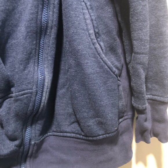 Seraphine 3 in 1 Maternity Hoodie Sweatshirt size medium color Navy - Picture 3 of 5